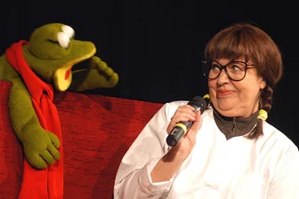 Frau Puppendoktor Pille kommt nach Zschopau - Frau Puppendoktor Pille, hier bei einem früheren Auftritt in Frankenberg, kommt nach Zschopau.