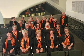 Frauenchor Reichenbach gibt Frühlingskonzert - Der Frauenchor Reichenbach 2022 in Leipzig.