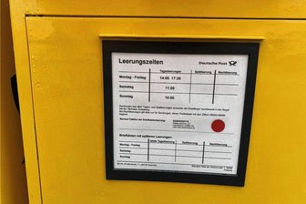 Freiberg: Briefkästen am früheren Hauptpostamt bleiben - Die Briefkästen am früheren Hauptamt in Freiberg bleiben erhalten.