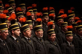 Freiberg: Deutschlands größter Bergmannschor tritt am Pfingstsonntag auf - Der Ruhrkohle-Chor, hier ein Archivbild, ist am Pfingstsonntag im Freiberger Dom zu erleben.