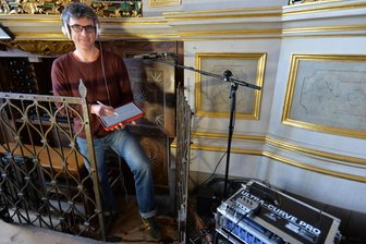 Freiberg: Domkantor Albrecht Koch nimmt im Dom neue Bach-CD an der Silbermann-Orgel auf -