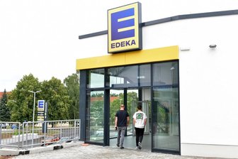Freiberg: Edeka reagiert auf Leserbeschwerde - Der Zugang zum Edeka-Treppenhaus im Freiberger Unicent war am Donnerstag ohne Probleme möglich.