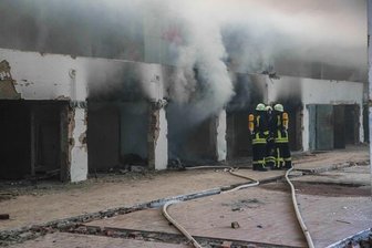 Freiberg: Feuer auf Industriebrache - 