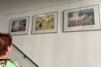 Freiberg: Kunstpreis für junge Talente - Mit „Verflochtene Welten“ gewann Carolin Keyser vom Döbelner Gymnasium den ersten Preis.