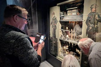 Freiberg: Miniatur-Bergbau erwacht zum Leben - Für eine Minute lief das mechanische Bergwerk zum Museumstag.