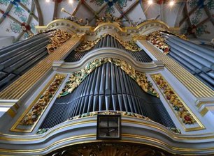 Freiberg: Orgelfestival mit hochkarätigem Programm - Die Silbermannorgel im Freiberger Dom.