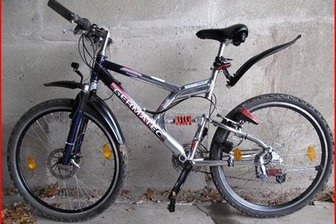 Freiberg: Polizei stellt vermutlich gestohlene Fahrräder sicher - Dieses Bike gehört zu den vermutlich gestohlenen Fahrrädern, die die Polizei in Freiberg sicherstellte.