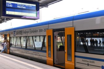 Freiberg: Unfall mit der Freiberger Eisenbahn – Wie ist der Stand? - Bei der Freiberger Eisenbahn, hier ein Archivfoto vom Halt am Bahnhof Freiberg, gab es einen Unfall.