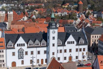 Freiberg: Vorschläge für Architekturpreis 2026 gesucht - Blick auf Freibergs Altstadt: Die Stadt sucht Ideen für den Architekturpreis.