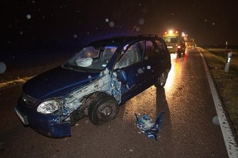 Freiberg: Zwei Verletzte bei Verkehrsunfall - 