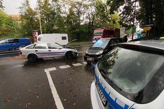Freiberg: Zwei Verletzte nach Zusammenstoß auf Hainichener Straße -