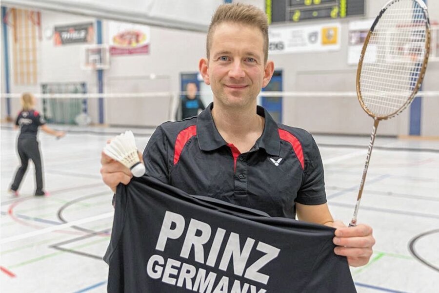 Freiberger Badmintonspieler hofft auf Déjà-vu - Michael Prinz - Badmintonspieler des ATSV Freiberg