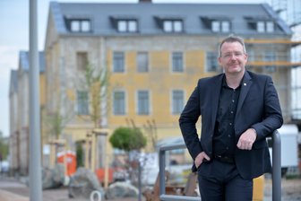 Freiberger Bahnhof könnte Teil des Landratsamtes werden - Sven Krüger hat die Sanierung des Freiberger Bahnhofs als OB der Silberstadt angeschoben.
