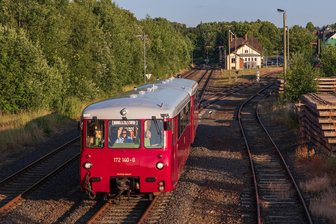 Freiberger Bergstadtfest: So kommen Sie mit Bus und Bahn zum Fest - Der Bergstadtexpress wird auch zum 37. Freiberger Bergstadtfest wieder zwischen Brand-Erbisdorf und Freiberg unterwegs sein, so wie auch im vorigen Jahr (Foto).