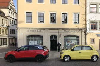 Freiberger Bürgerbüro bietet ab sofort elektronische Wohnsitzanmeldung an - Das Freiberger Bürgerbüro befindet sich im Bürgerhaus Obermarkt 21.