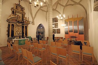 Freiberger Dom: Annenkapelle und Kreuzgang saniert - Die Annenkapelle des Freiberger Doms. 