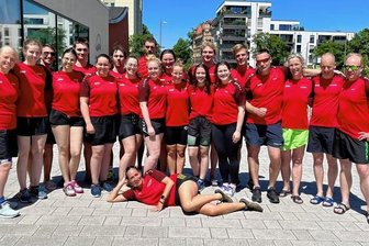 Freiberger mischen Deutsche Meisterschaft auf - Das Team des SSV Freiberg hatte Grund zur Freude bei den Deutschen Meisterschaften der Masters.