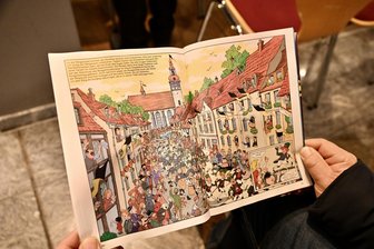 Freiberger Ohain-Schule erhält „Mosaik“-Hefte zum Unesco-Welterbe - Doppelseite des neuen „Mosaik“-Sonderhefts zum Unesco-Welterbe der Montanregion Erzgebirge.