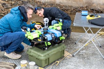 Freiberger Roboter übernimmt Inspektion von Staumauern - 