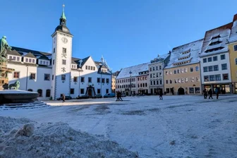Freiberger Wochenmärkte kehren zurück - Der Wochenmarkt findet vorerst eingeschränkt statt.