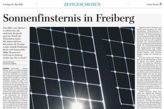 "Freie Presse" schrieb "Schlagzeile des Jahres" -