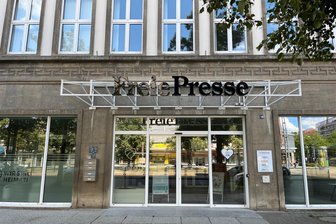 „Freie Presse“-Shop mit eingeschränkten Öffnungszeiten - Der "Freie Presse"-Shop in der Brückenstraße im Chemnitzer Zentrum.