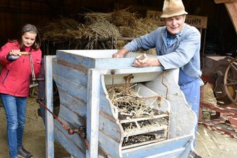 Freilichtmuseum Eubabrunn führt historische Landtechnik vor - 