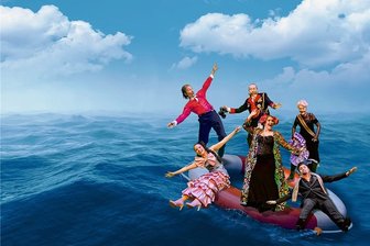Freilichttheater starten in die Saison - In stürmischen Zeiten hält das Musiktheaterensemble des Mittelsächsischen Theaters Kurs: Auf der Seebühne Kriebstein präsentiert es ab 11. Juni die Operette "Die Csárdásfürstin" von Emmerich Kálmán.