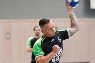 Freude über Bonusspiele im Pokal - Christopher Franz war am Wochenende mit neun Toren in zwei Pokalspielen bester HSG-Werfer. 