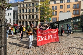 Fridays for Future: Klimaschützer melden sich zurück - Die Zwickauer Ortsgruppe der Friday-for-Future-Bewegung hatte zur Teilnahme am globalen Klimastreik aufgerufen.