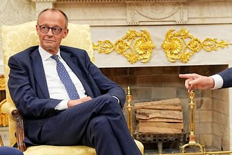 Friedrich Merz ist Sieger in der Trump-Show - Es war das erste Treffen zwischen Bundeskanzler Friedrich Merz und US-Präsident Donald Trump. Foto: