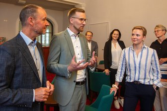 Frischekur fürs Plauener Vogtlandtheater: Erstes Foyer erstrahlt im frischen Glanz -