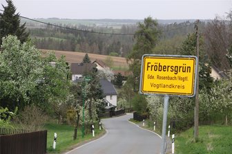 Fröbersgrün legt gegen Solarparkpläne Veto ein - Fröbersgrün hat eine idyllische Lage.