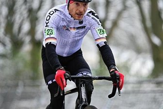 Frostige Rundenhatz im Mittelfeld - Marc Hoffmann aus Frankenberg kam bei der Querfeldein-WM in Hamburg auf Platz 17 in seiner Altersklasse 40 bis 45. 