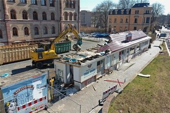 Früheres Meyer's Diner an der Zwickauer Humboldtstraße verschwindet -