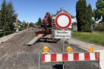 Frühlingsstraße wird weiter ausgebaut -