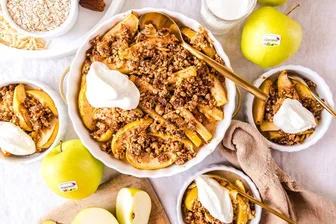 Gebratener Frühstücksapfel