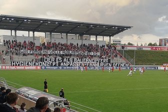 FSV-Fans protestieren gegen Hygienekonzept - 
