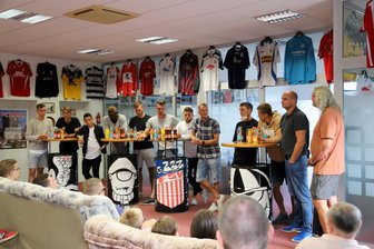 FSV-Neuzugänge beim Fanstammtisch -
