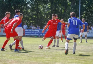 FSV Zwickau beim Testspiel in Torlaune - 