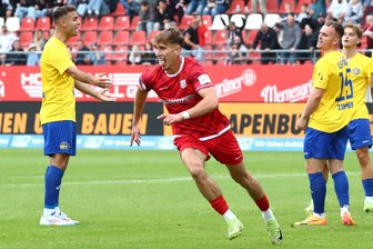 FSV Zwickau: Ein Eilenburger trifft auf Eilenburg – „Lennert Möbius weiß noch gar nicht, was er alles kann“ - Neun Minuten nach seiner Einwechslung konnte Lennert Möbius über sein erstes Tor für den FSV Zwickau jubeln.