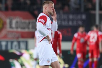 FSV Zwickau kassiert Dämpfer beim HFC: „Halle war einfach abgezockter“ - Nicht nur Zwickaus Flügelflitzer Theo Martens war enttäuscht nach der Niederlage beim HFC.