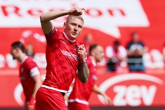 FSV Zwickau: Rechtzeitig vorm Pokalfinale – der „Fußball-Gott“ trifft wieder - Endlich: Der erste Saisontreffer für Torjäger Marc-Philipp Zimmermann, oder den Halbtagsprofi, wie er sich selbst nennt.