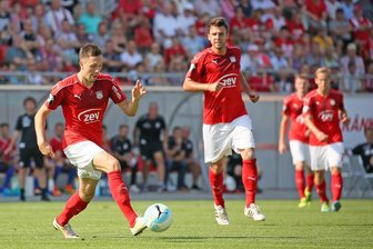 FSV Zwickau verliert Heimduell gegen Erfurt mit 1:2 - Marcel Bär erzielte das 1:1 für den FSV.