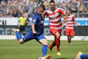 FSV Zwickau verpasst Sieg gegen Karlsruhe knapp -