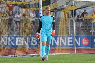 Benjamin Leneis stand im Vorbereitungsspiel der Zwickauer gegen die SpVgg Bayreuth zwischen den Pofsten.