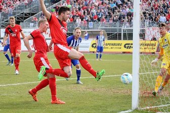 FSV Zwickau zurück in Erfolgsspur - Das Tor fiel in der 39. Minute durch Davy Frick.