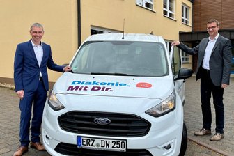 Führungswechsel bei der Diakonie Erzgebirge: Wer sind die neuen Vorstände und was haben sie vor? - Sie bilden die neue Doppelspitze der Diakonie Erzgebirge: Professor Dr. Volker Weber (l.) und Karsten Wilhelm. In den nächsten Wochen planen sie eine Tour, um alle Einrichtungen und die jeweiligen Mitarbeiter kennenzulernen.