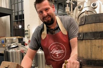 Fünf Jahre "Schwarzes von Schwartz" - Daniel König gehört seit 2019 zum Lößnitzer Brauereiverein.