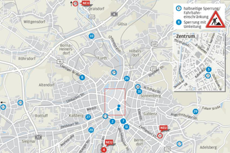 Fünf neue Baustellen im Stadtgebiet - 